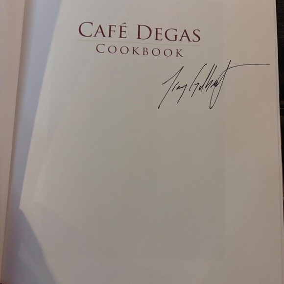 Cafe Degas New Orleans Cookbook Autographed Copy - Picture 2 of 4